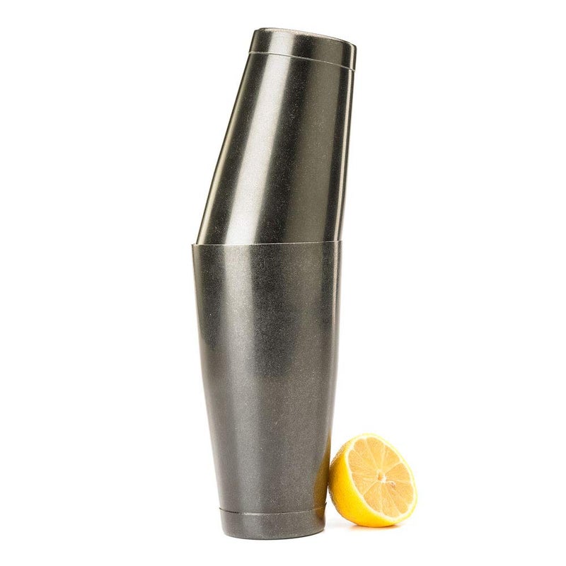 Barfly Cocktail Tin, Set (18 oz and 28 oz), Vintage Black - Image 5